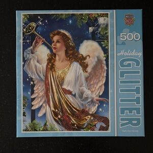 Holiday Glitter Angel Puzzle
